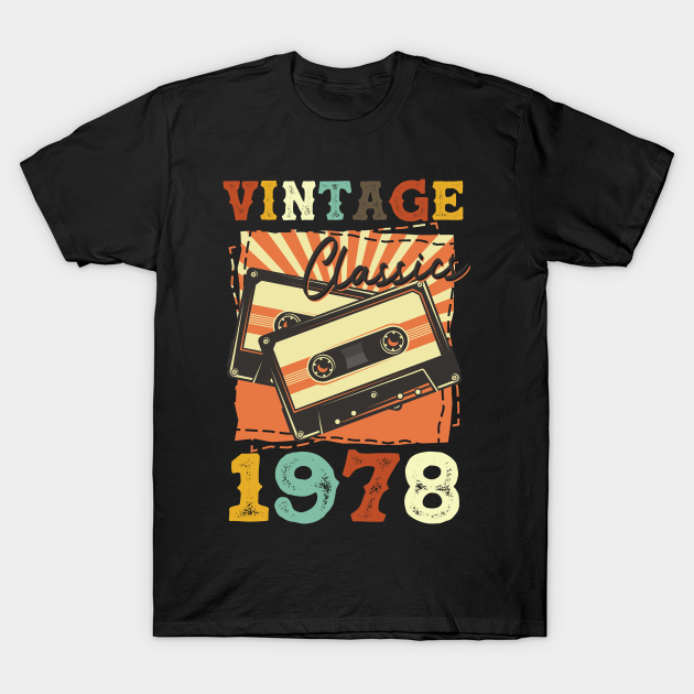 t shirt vintage 1978